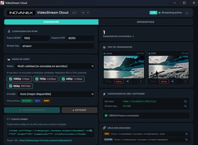 VideoStream Cloud